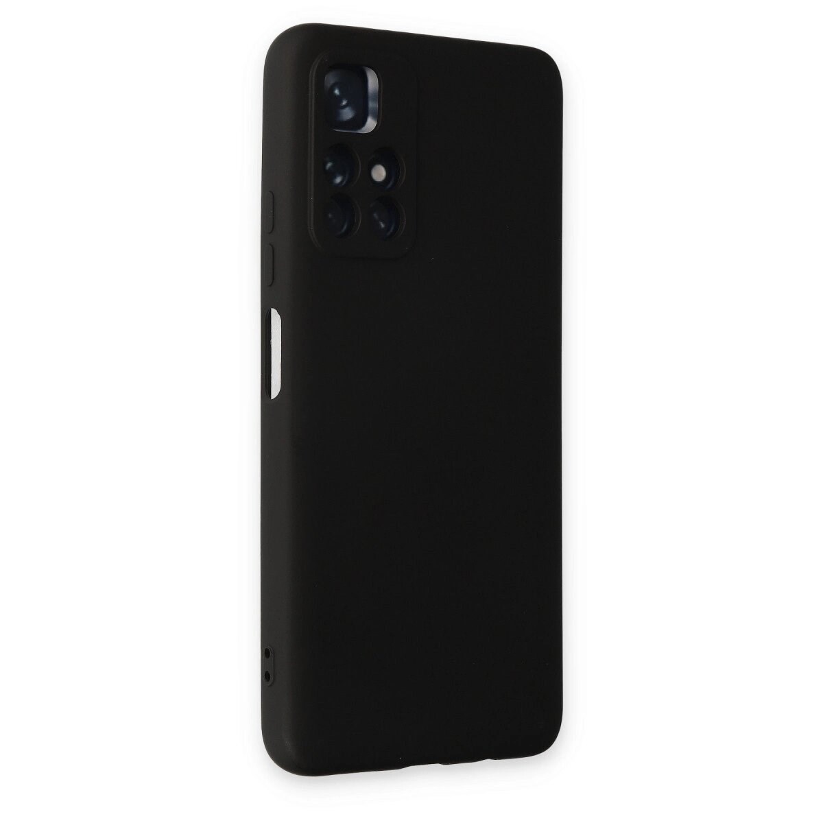 Xiaomi Redmi Note 11t Kılıf Nano İçi Kadife Silikon - Siyah