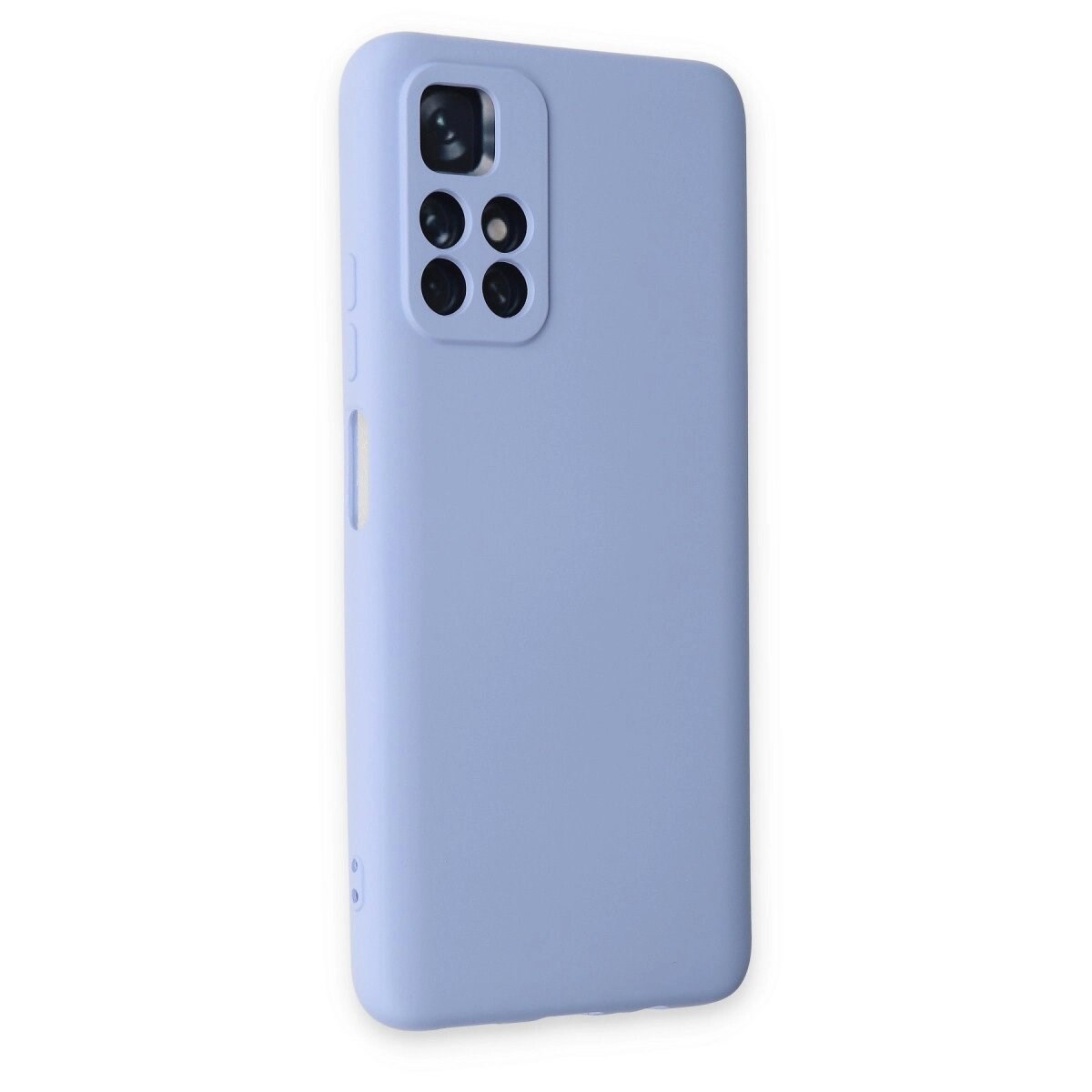 Xiaomi Redmi Note 11t Kılıf Nano İçi Kadife Silikon - Lila