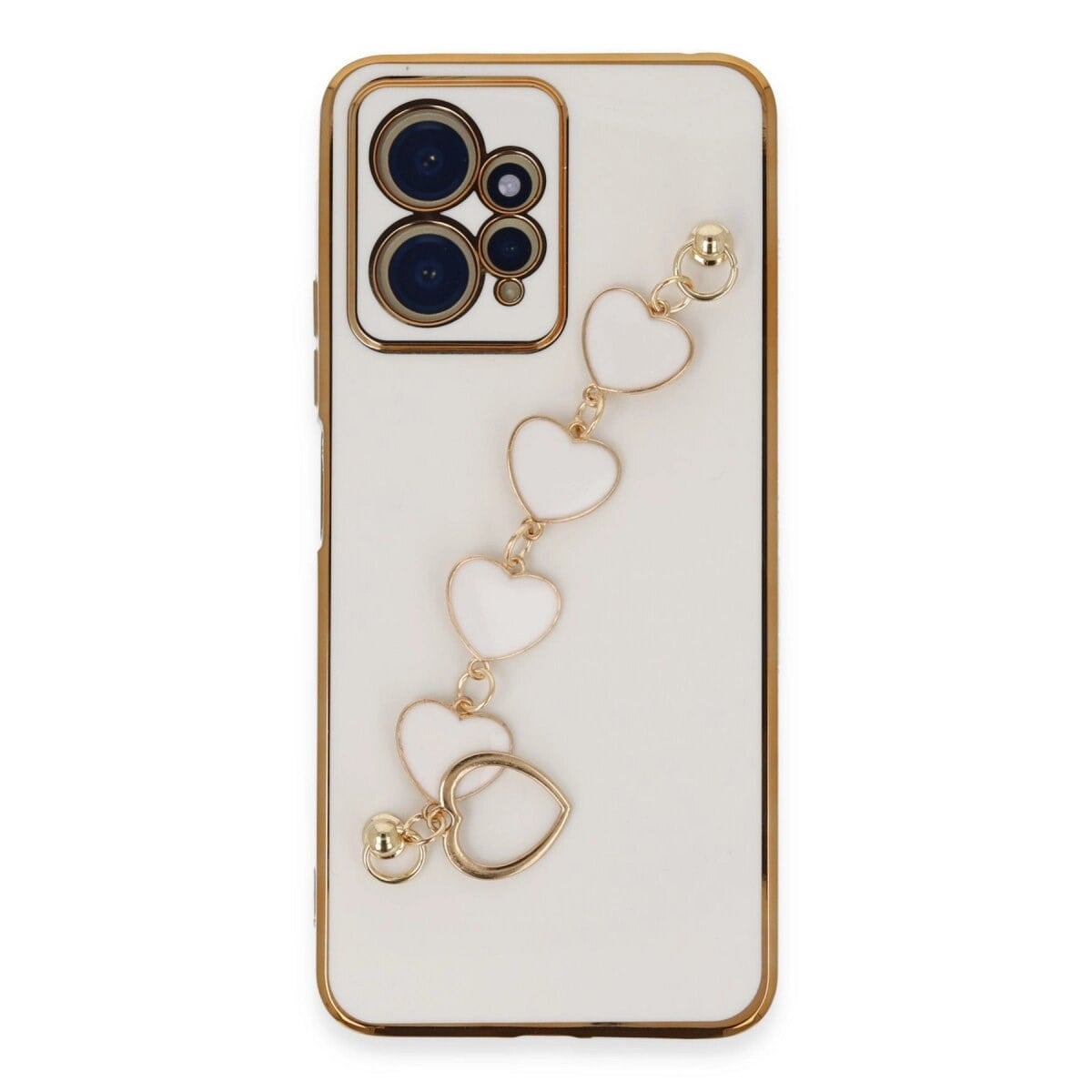 Xiaomi Redmi Note 12 4g Kılıf Esila Silikon - Beyaz