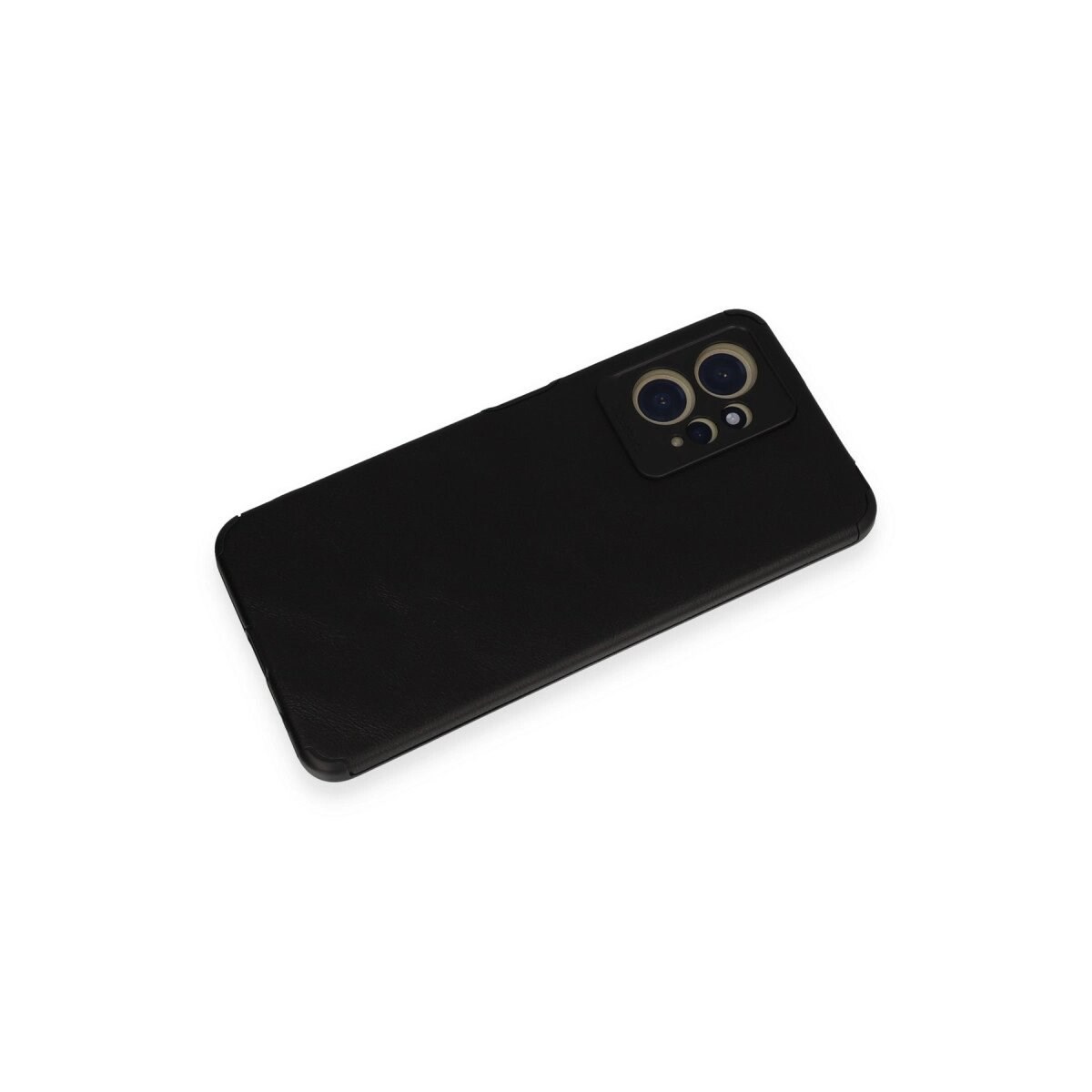 Xiaomi Redmi Note 12 4g Kılıf Loop Deri Silikon - Siyah