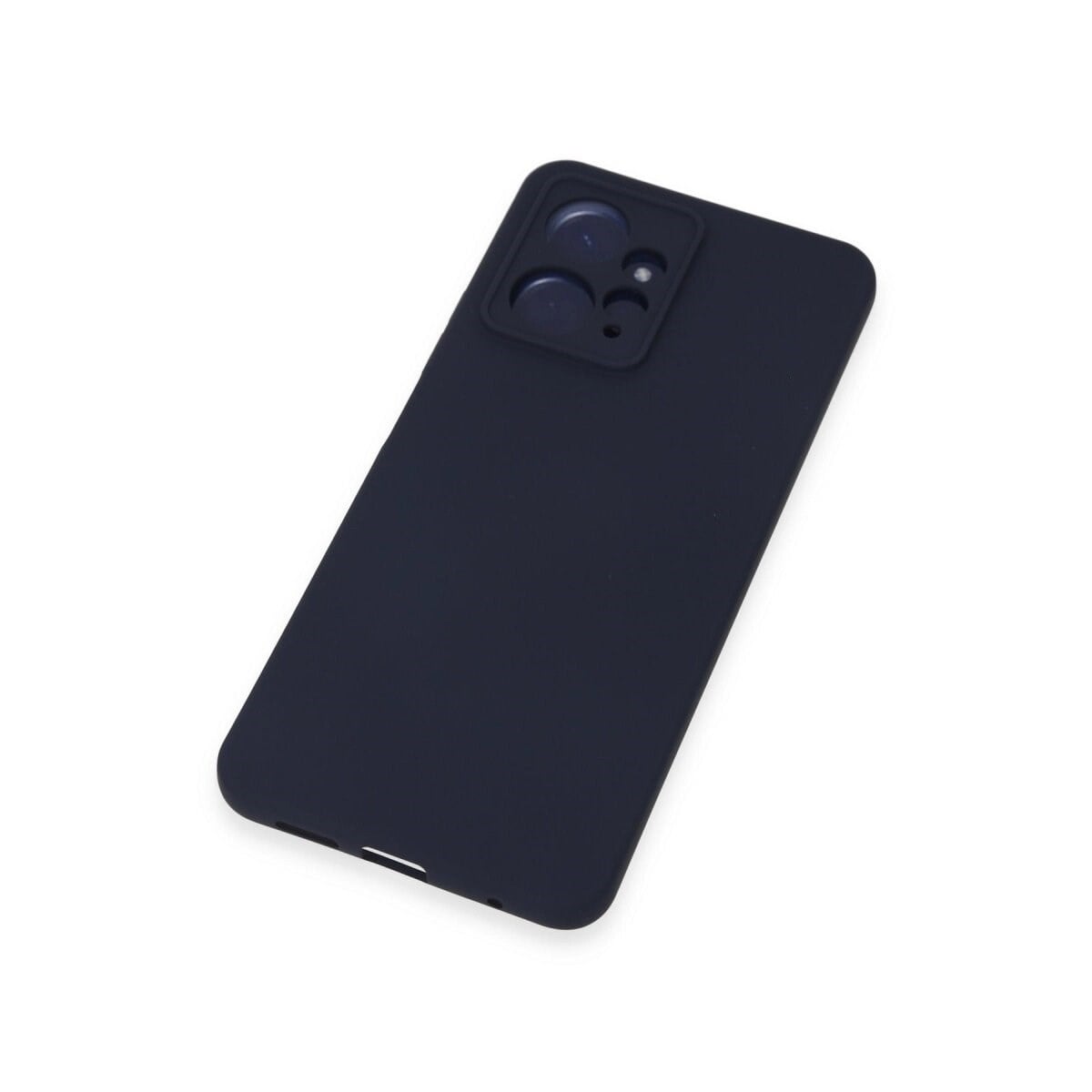 Xiaomi Redmi Note 12 4g Kılıf Nano İçi Kadife Silikon - Lacivert