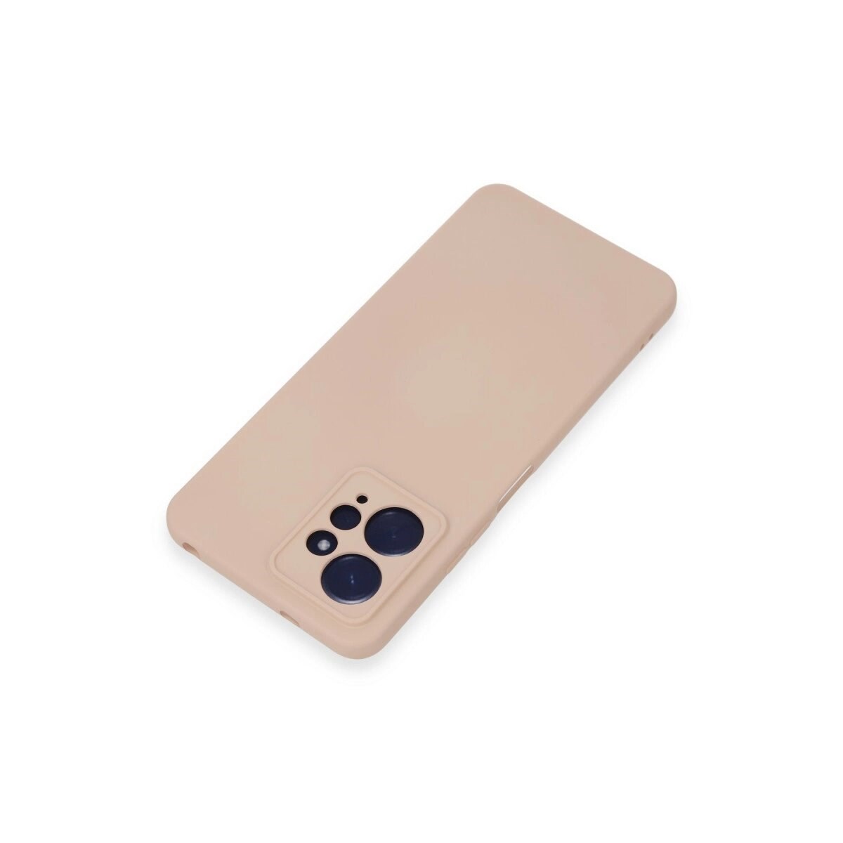 Xiaomi Redmi Note 12 4g Kılıf Nano İçi Kadife Silikon - Pudra