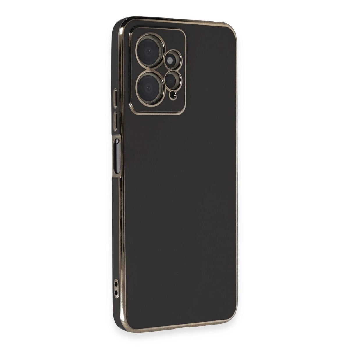 Xiaomi Redmi Note 12 4g Kılıf Volet Silikon - Siyah