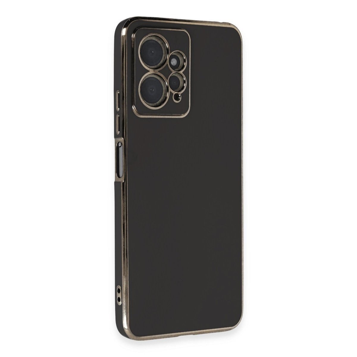 Xiaomi Redmi Note 12 4g Kılıf Volet Silikon - Siyah