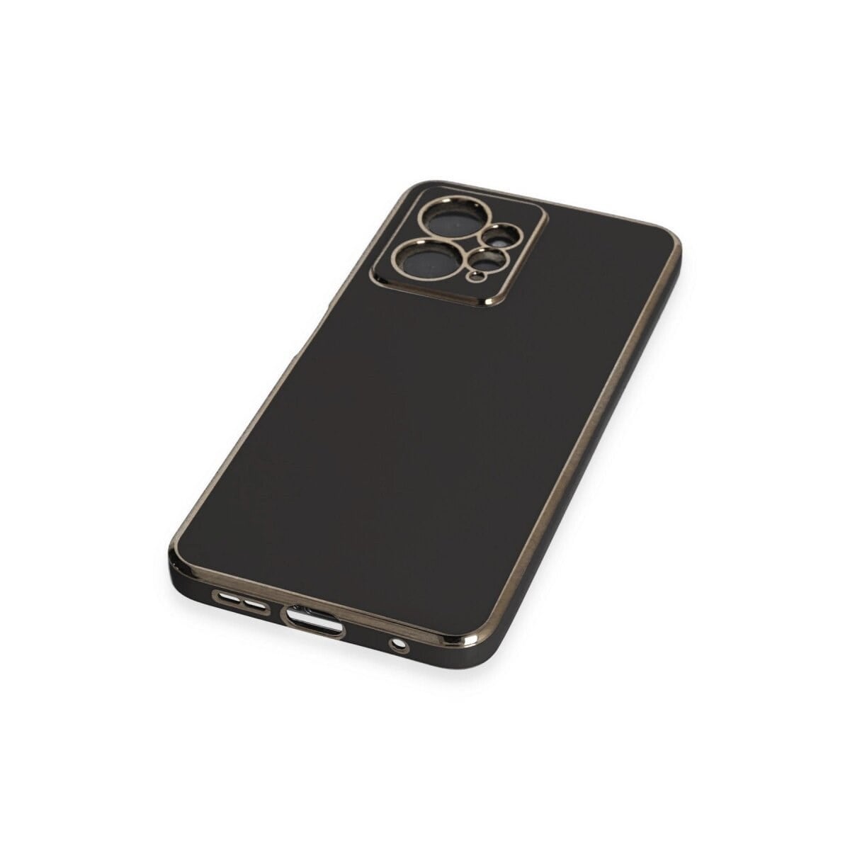 Xiaomi Redmi Note 12 4g Kılıf Volet Silikon - Siyah