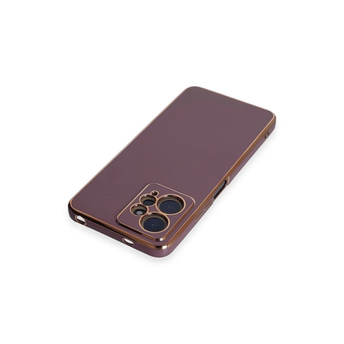 Xiaomi Redmi Note 12 4g Kılıf Volet Silikon - Mor
