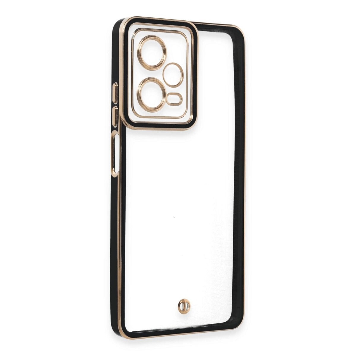 Xiaomi Redmi Note 12 5g Kılıf Liva Lens Silikon - Siyah