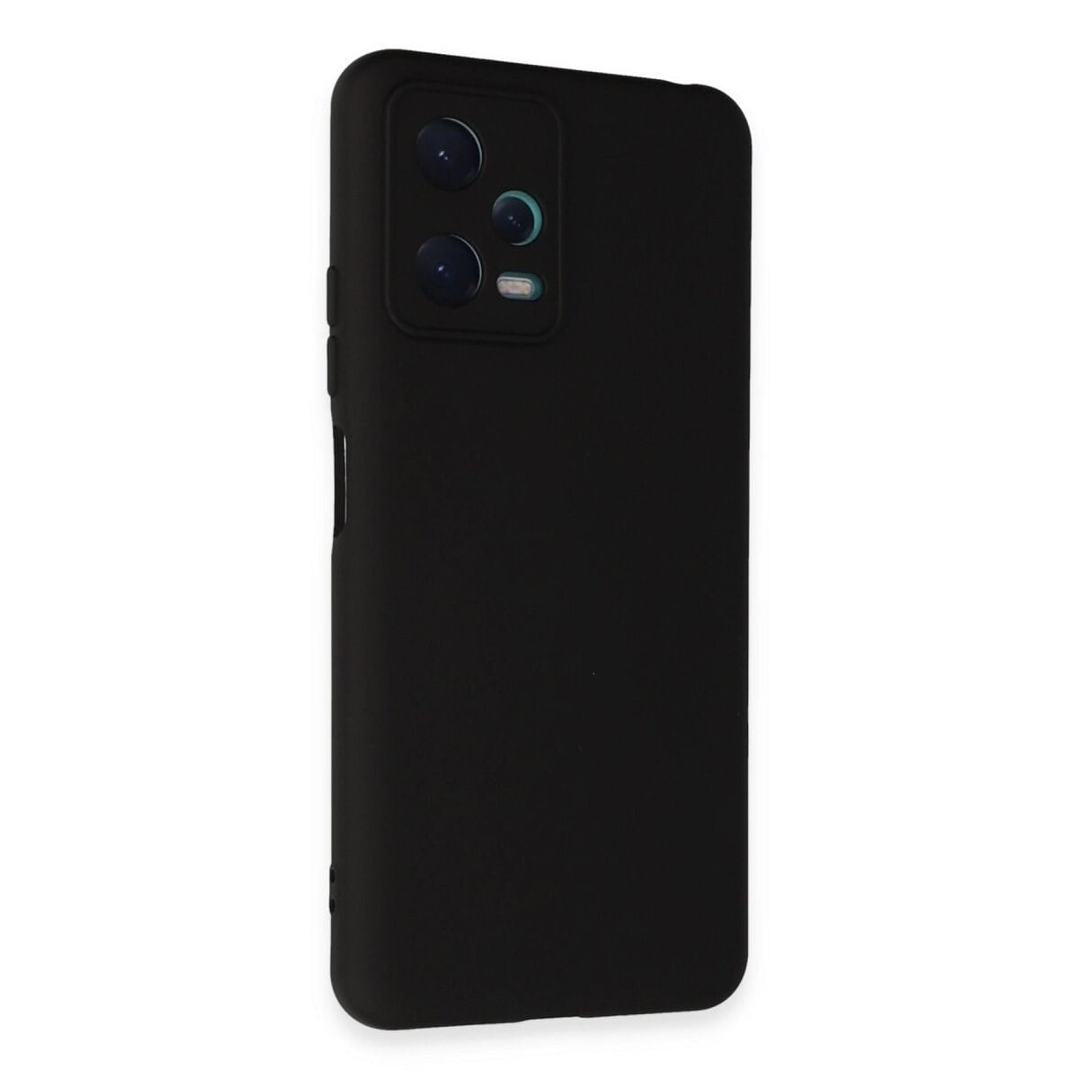 Xiaomi Redmi Note 12 5g Kılıf Nano İçi Kadife Silikon - Siyah