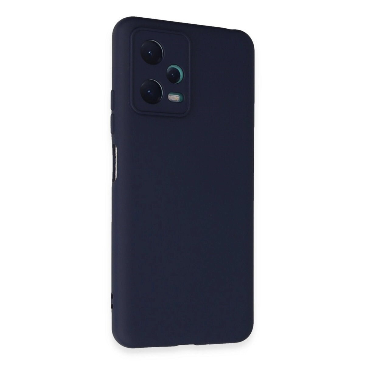 Xiaomi Redmi Note 12 5g Kılıf Nano İçi Kadife Silikon - Lacivert