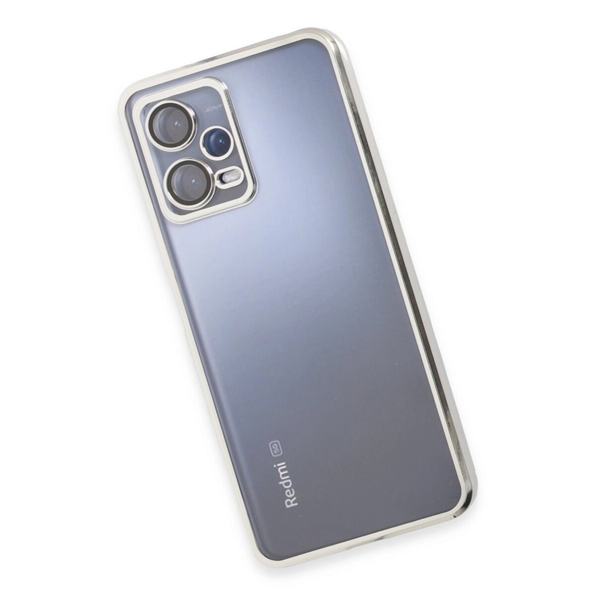 Xiaomi Redmi Note 12 5g Kılıf Razer Lensli Silikon - Gold