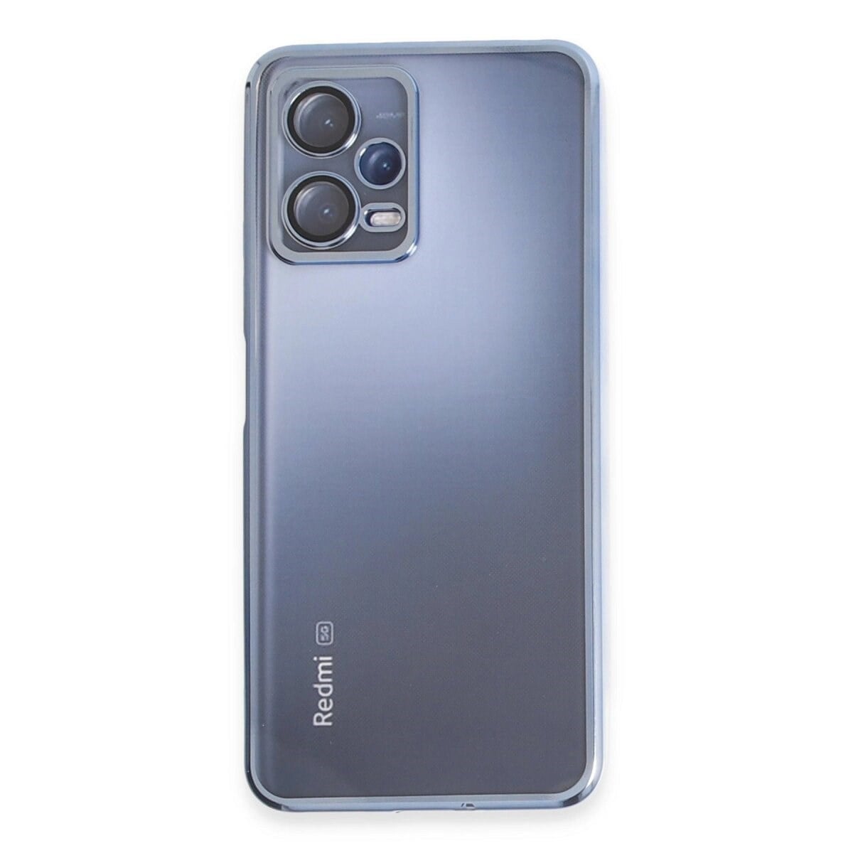 Xiaomi Redmi Note 12 5g Kılıf Razer Lensli Silikon - Açık Mavi