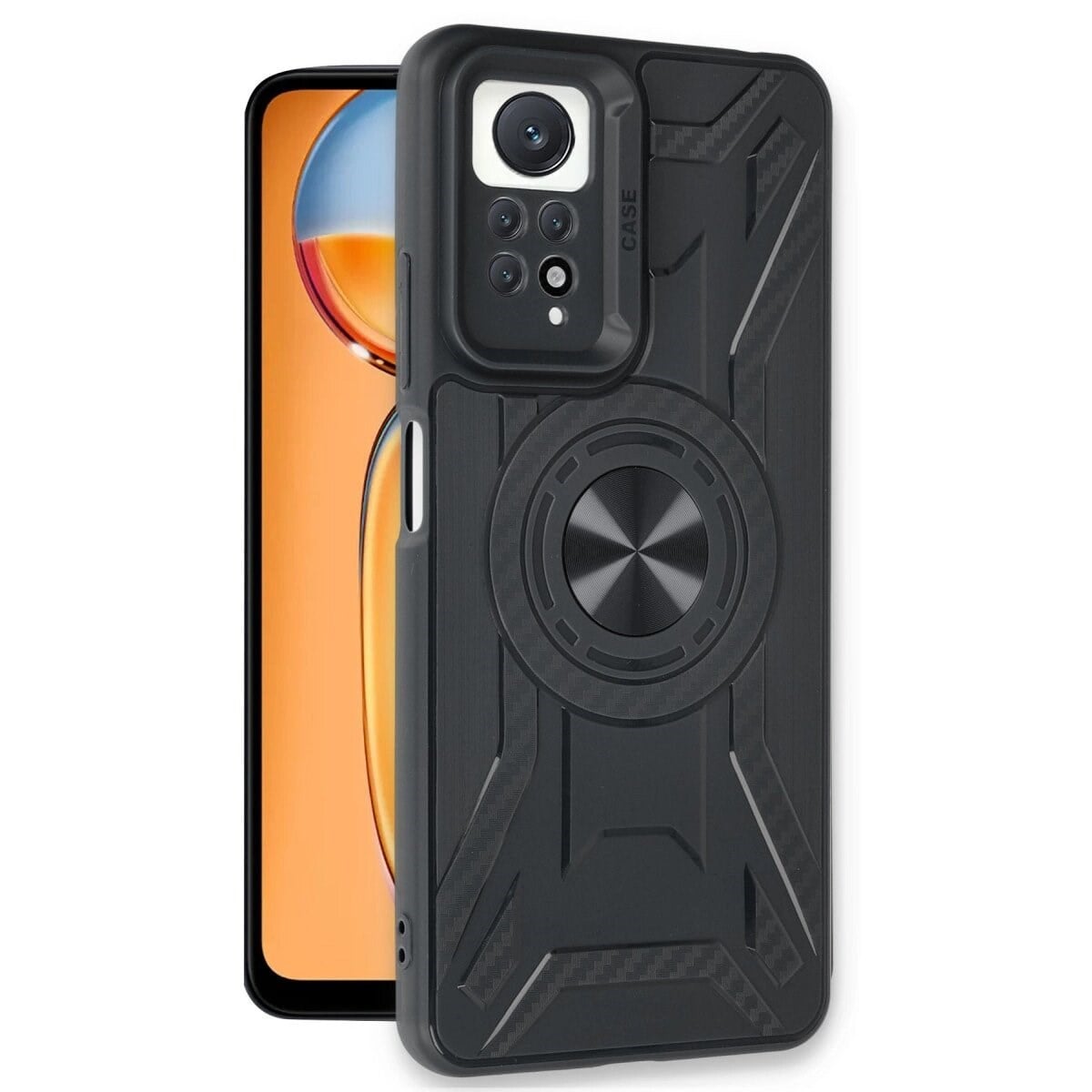 Xiaomi Redmi Note 12 Pro 4g Kılıf Lincoln Silikon - Siyah