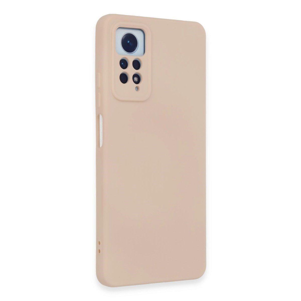Xiaomi Redmi Note 12 Pro 4g Kılıf Nano İçi Kadife Silikon - Pudra