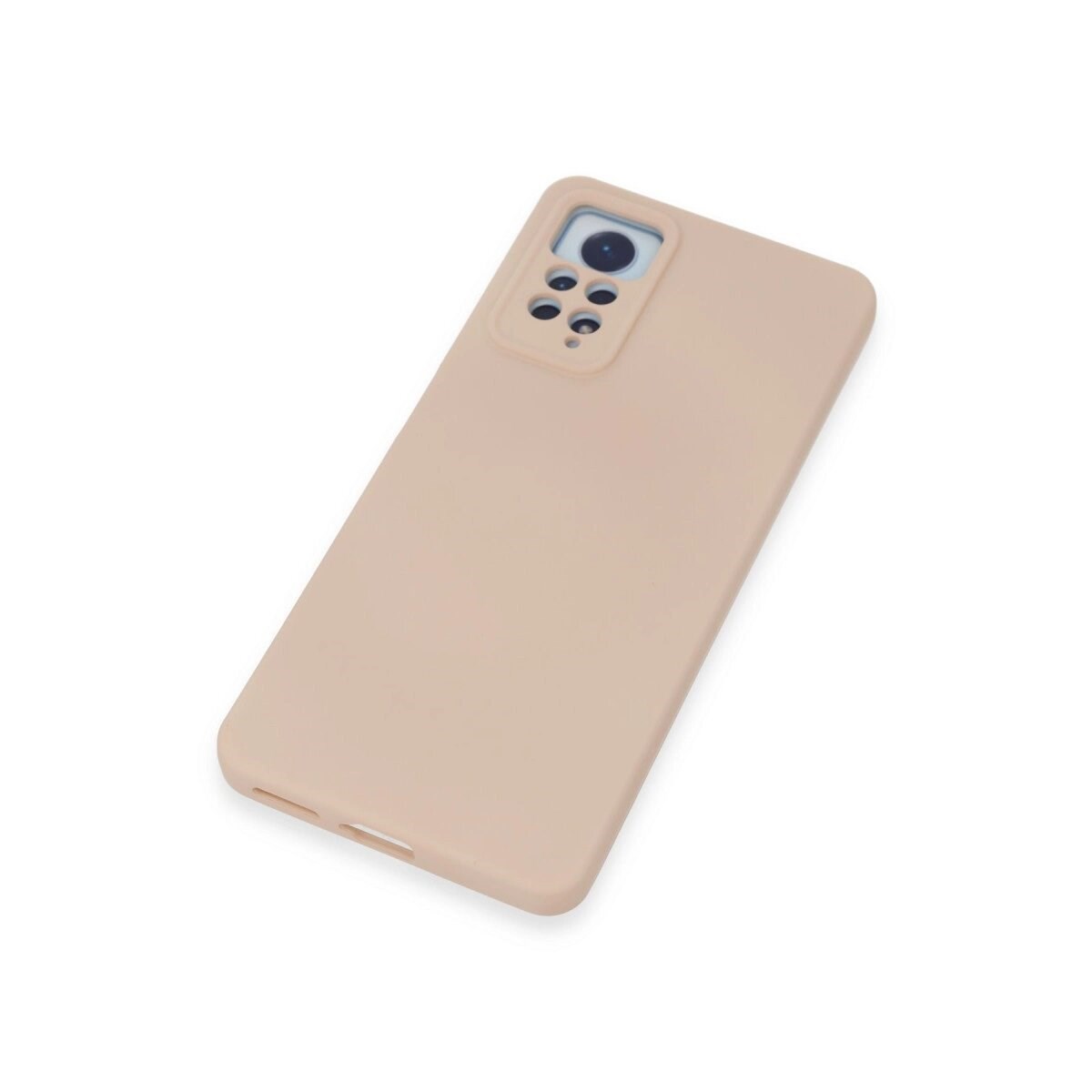 Xiaomi Redmi Note 12 Pro 4g Kılıf Nano İçi Kadife Silikon - Pudra