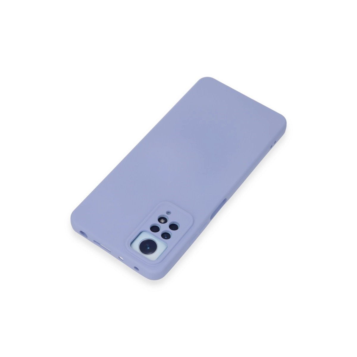 Xiaomi Redmi Note 12 Pro 4g Kılıf Nano İçi Kadife Silikon - Lila