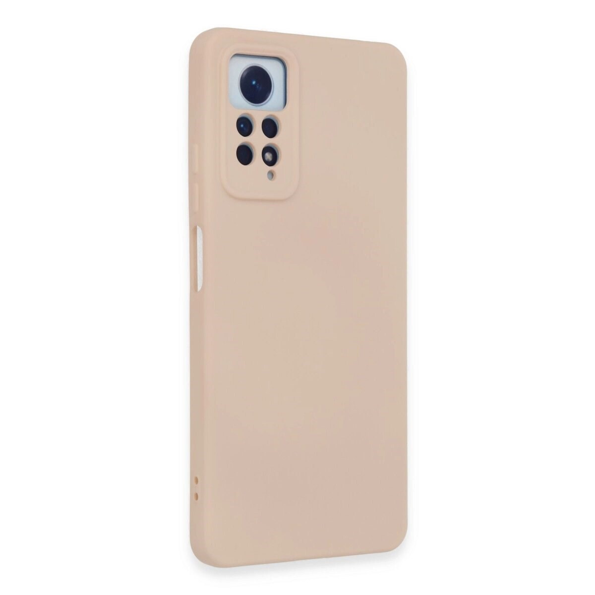 Xiaomi Redmi Note 12 Pro 4g Kılıf Nano İçi Kadife Silikon - Pudra