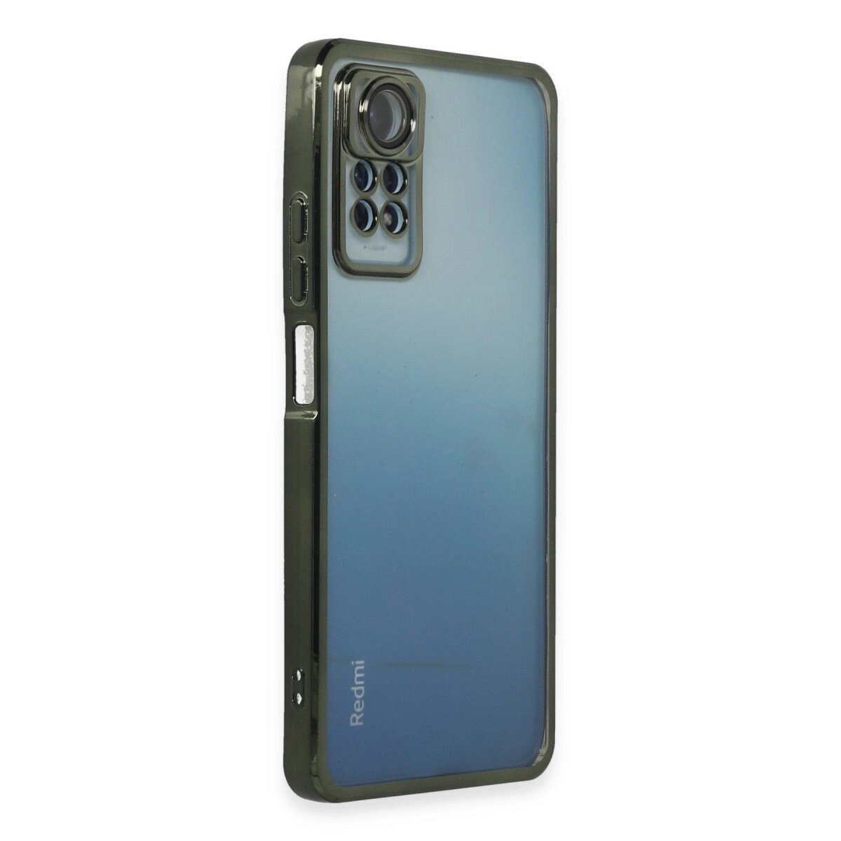 Xiaomi Redmi Note 12 Pro 4g Kılıf Razer Lensli Silikon - Yeşil