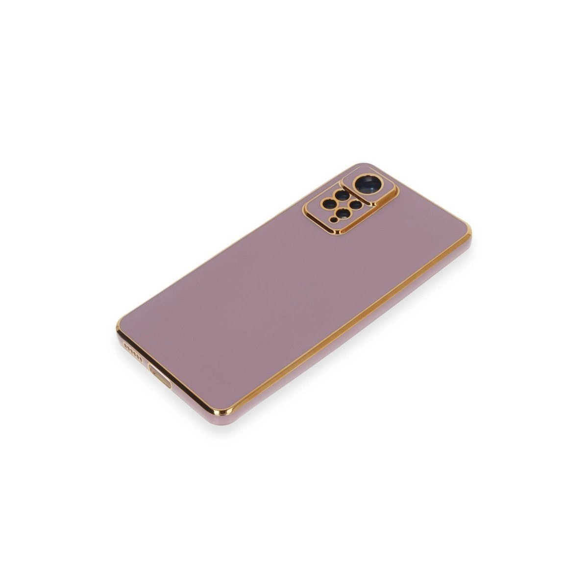 Xiaomi Redmi Note 12 Pro 4g Kılıf Volet Silikon - Mor