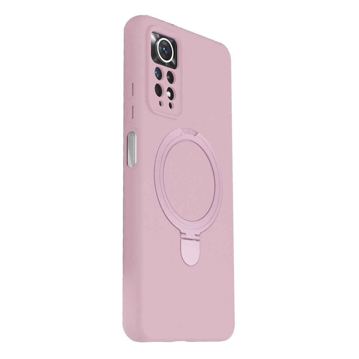 Xiaomi Redmi Note 12 Pro 4g Regal Magsafe Standlı Kapak - Açık Pembe