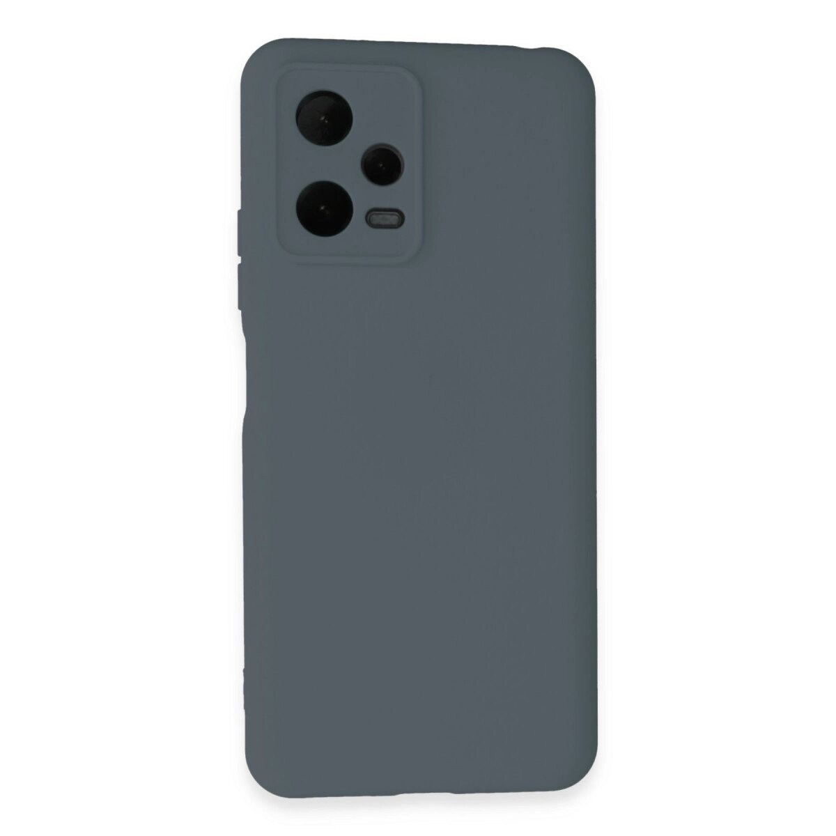 Xiaomi Redmi Note 12 Pro 5g Kılıf Nano İçi Kadife Silikon - Gri