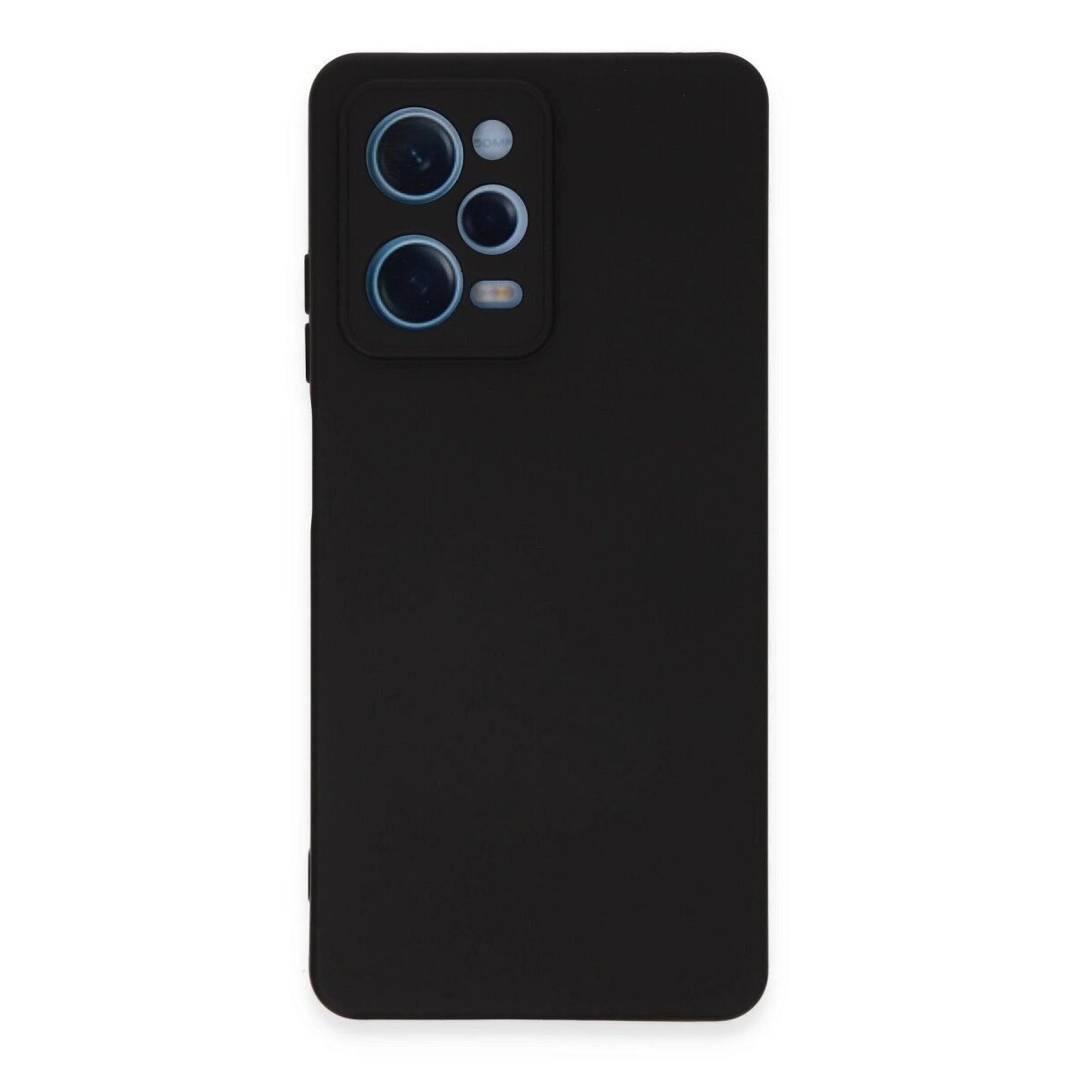 Xiaomi Redmi Note 12 Pro 5g Kılıf Nano İçi Kadife Silikon - Siyah