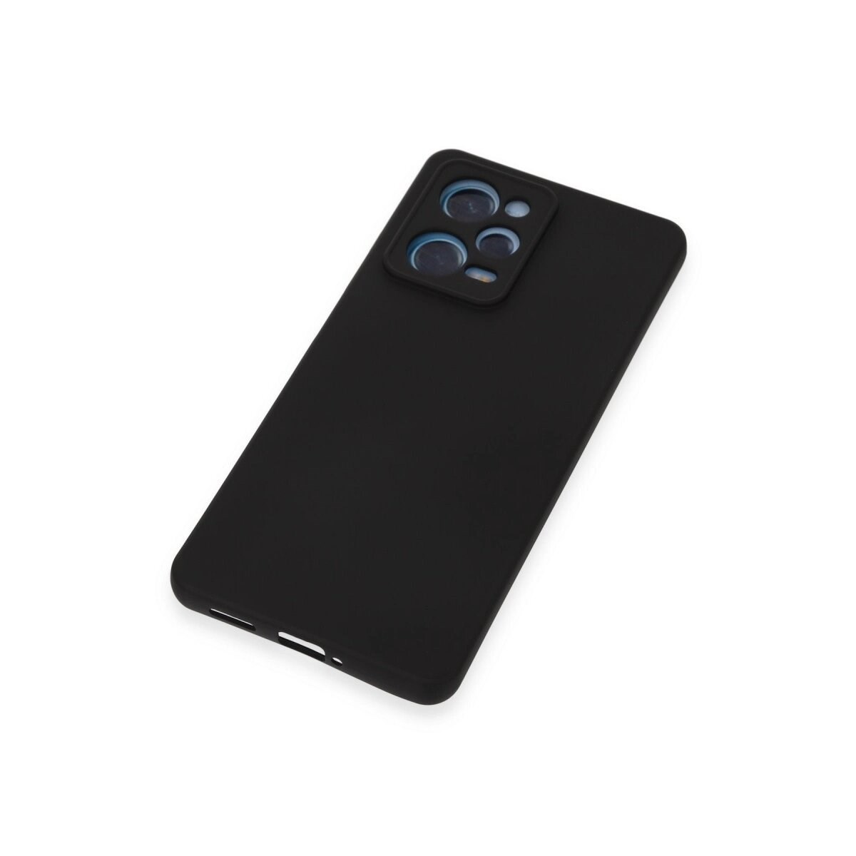 Xiaomi Redmi Note 12 Pro 5g Kılıf Nano İçi Kadife Silikon - Siyah