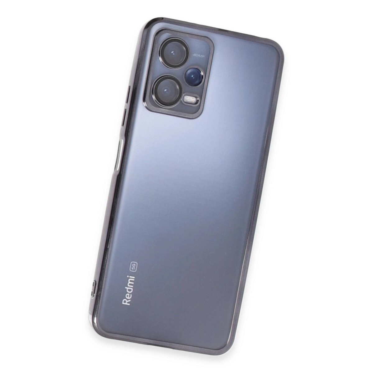 Xiaomi Redmi Note 12 Pro 5g Kılıf Razer Lensli Silikon - Siyah