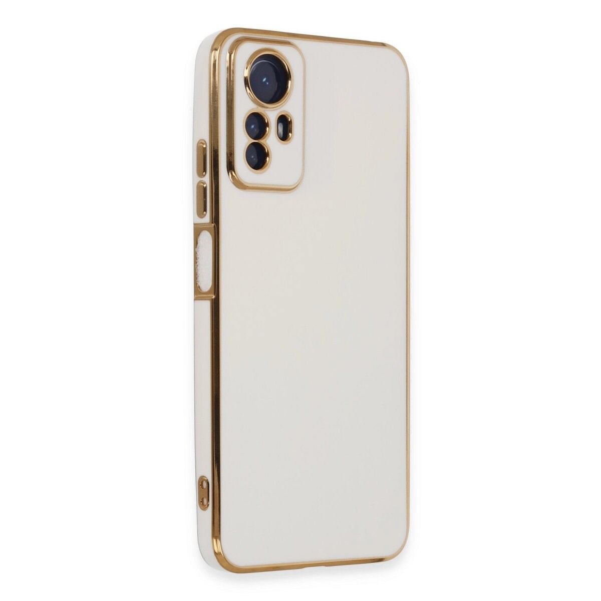 Xiaomi Redmi Note 12s Kılıf Volet Silikon - Beyaz