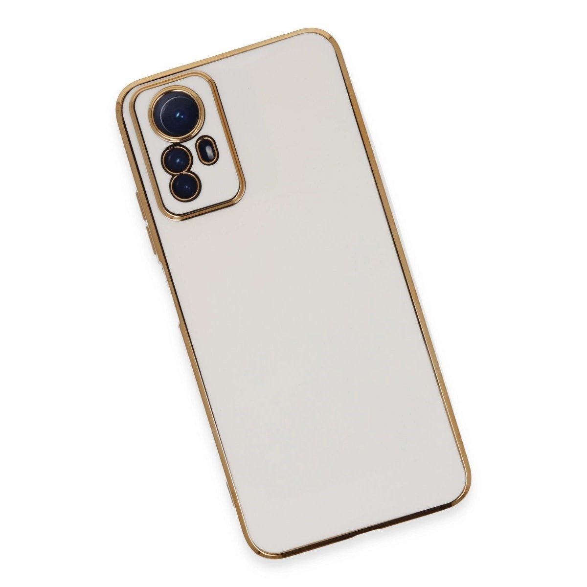 Xiaomi Redmi Note 12s Kılıf Volet Silikon - Beyaz