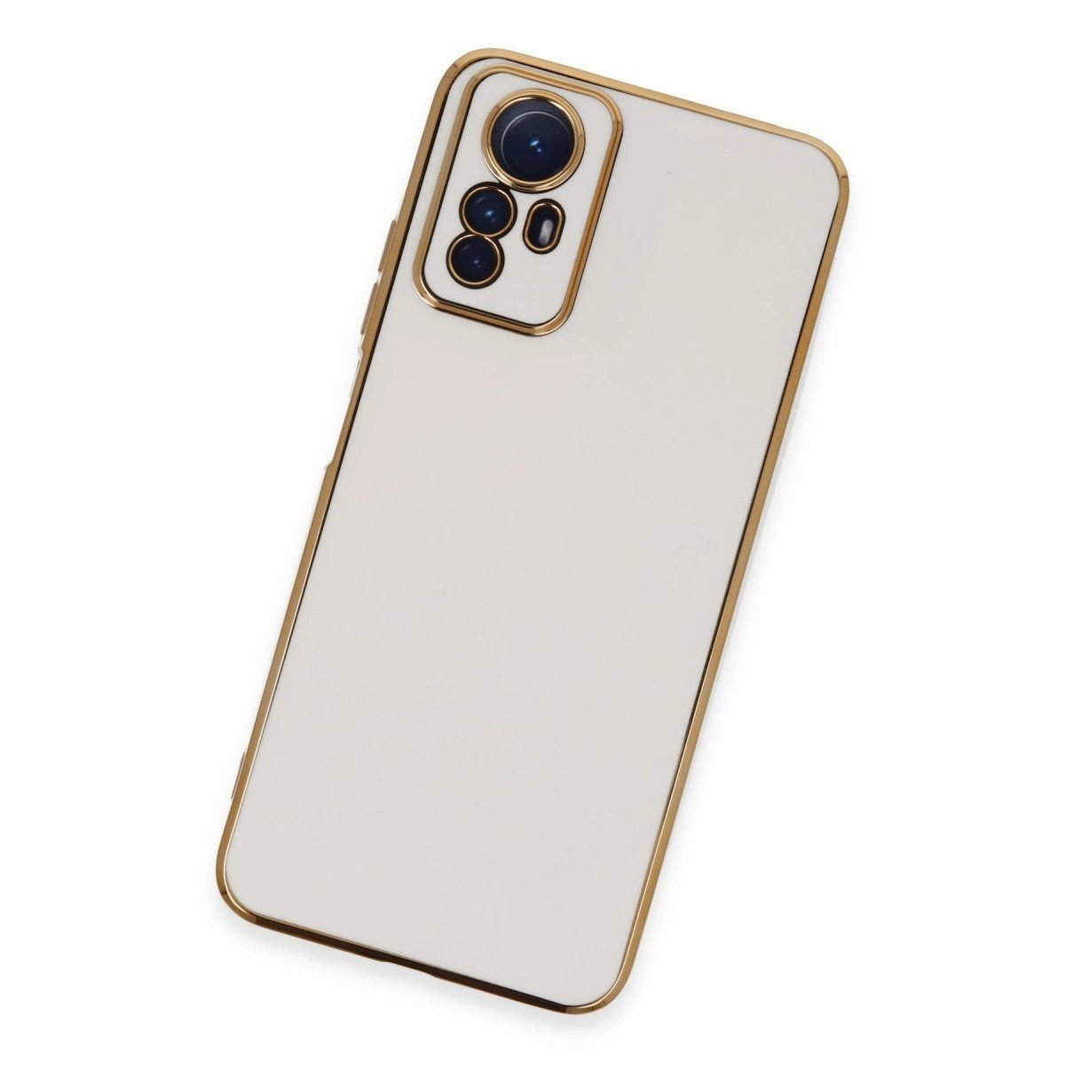 Xiaomi Redmi Note 12s Kılıf Volet Silikon - Beyaz