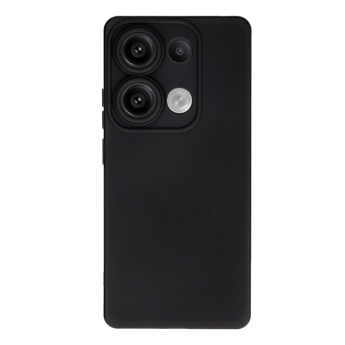 Xiaomi Redmi Note 13 4g Kılıf Nano İçi Kadife Silikon - Siyah