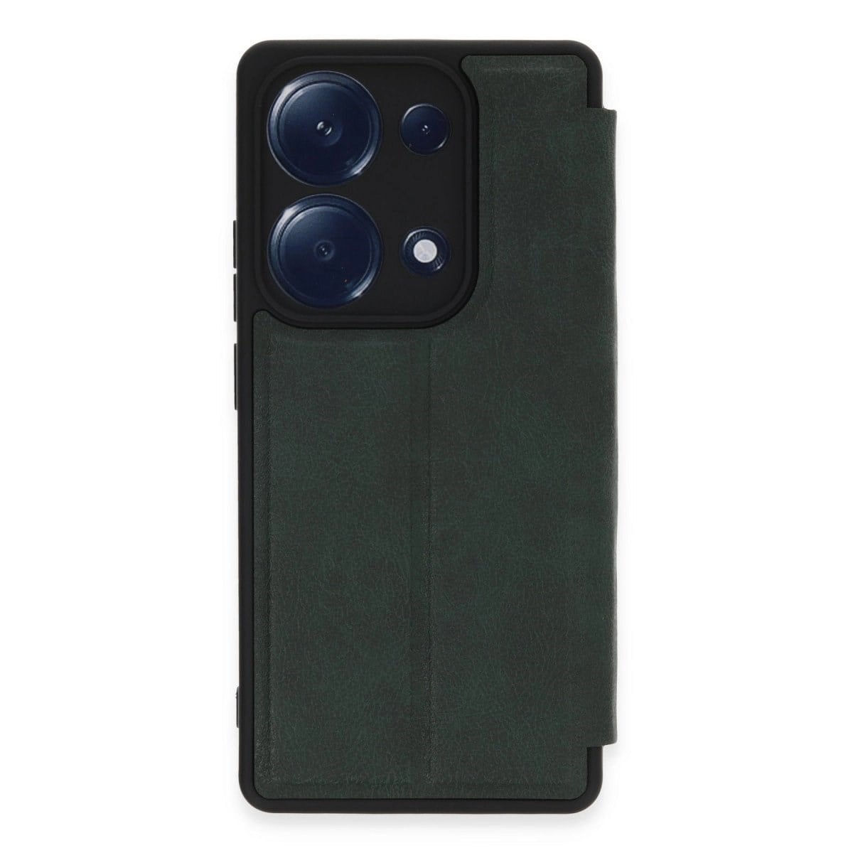 Xiaomi Redmi Note 13 Pro 4g Kılıf Flip Cover - Koyu Yeşil