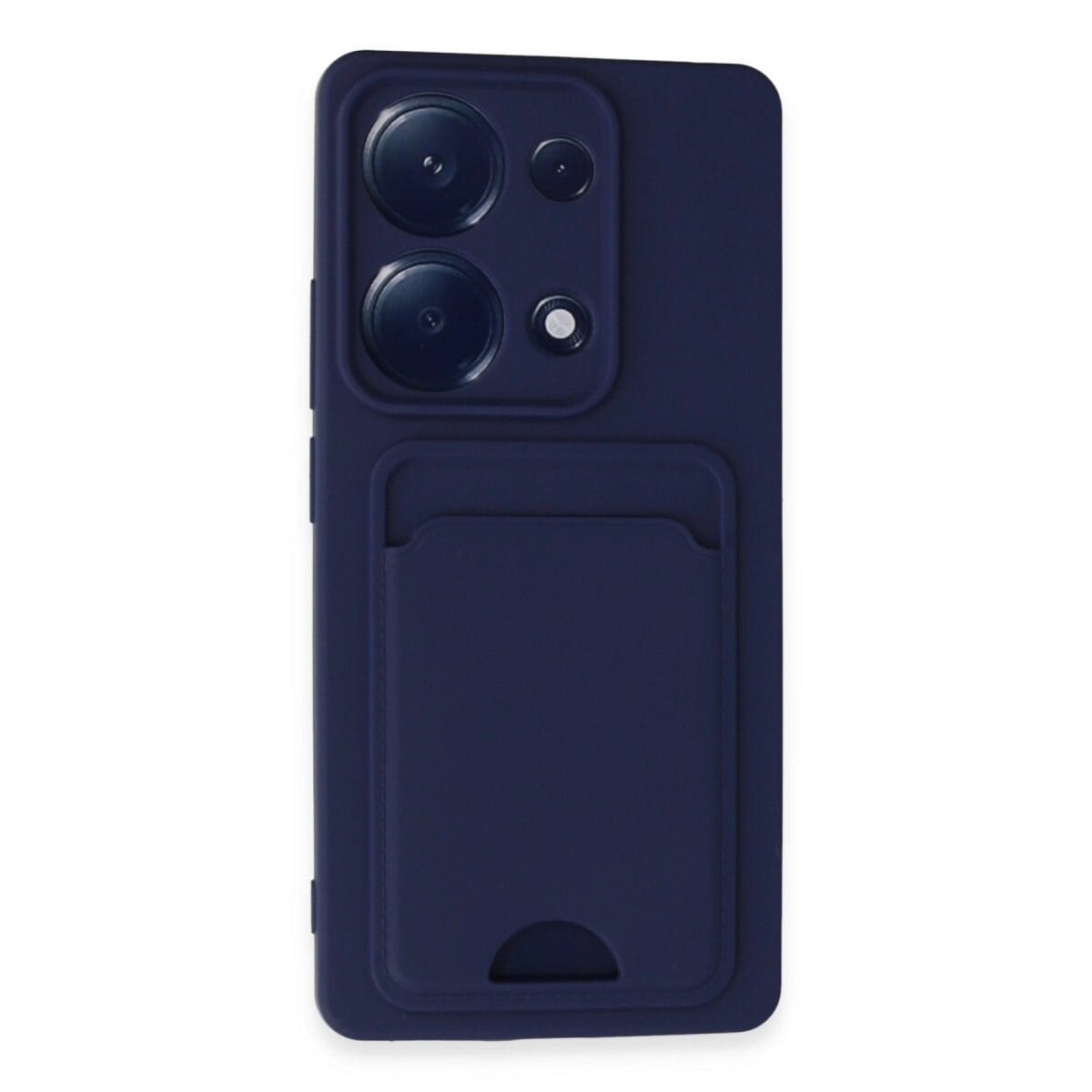 Xiaomi Redmi Note 13 Pro 4g Kılıf Kelvin Kartvizitli Silikon - Lacivert