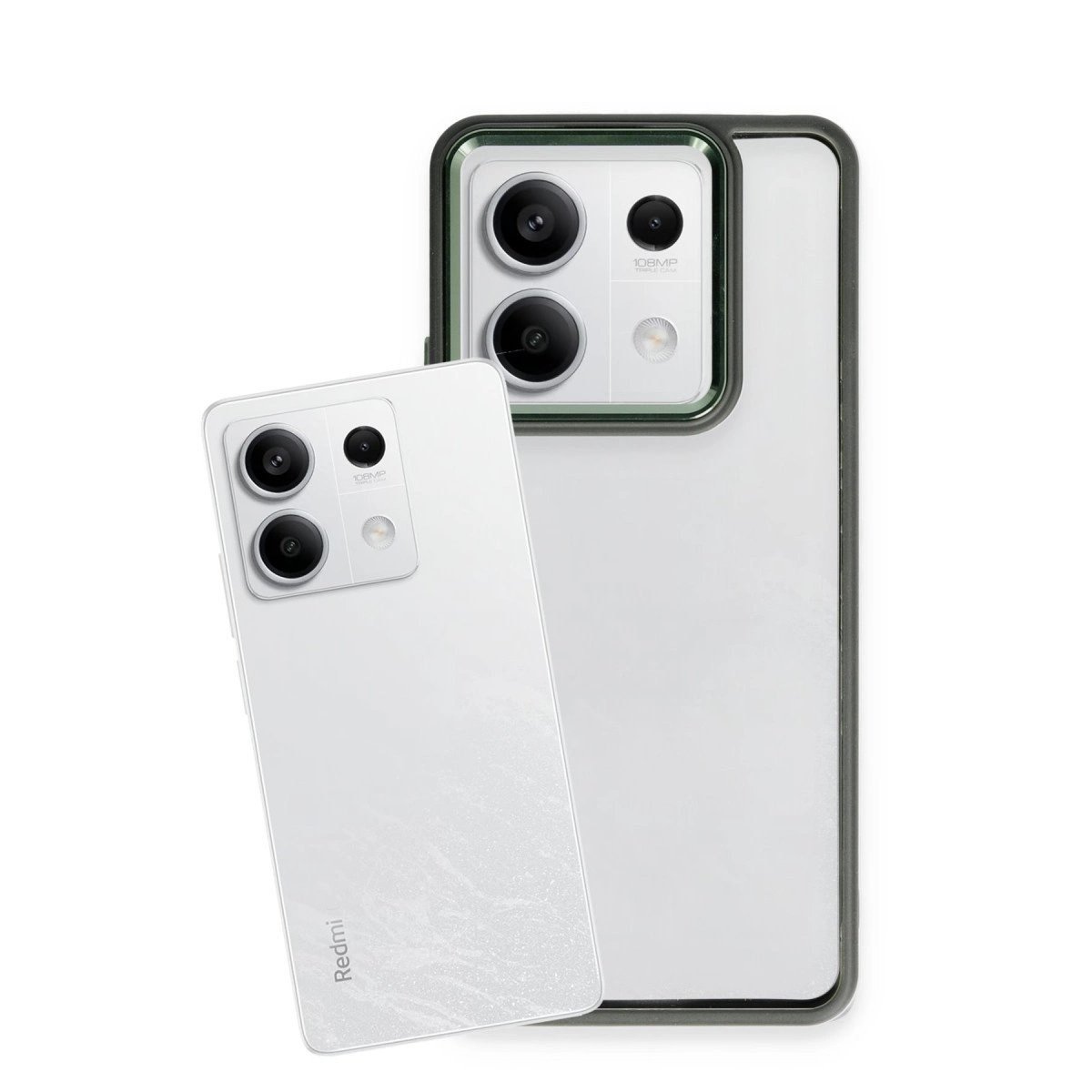 Xiaomi Redmi Note 13 Pro 4g Kılıf Power Silikon - Koyu Yeşil