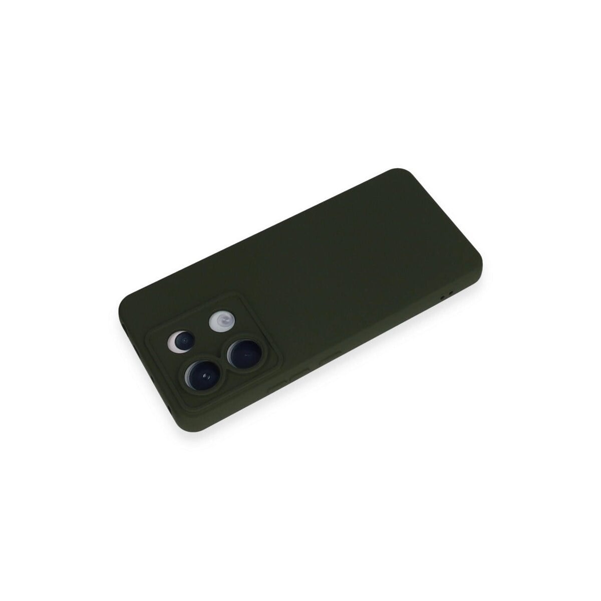 Xiaomi Redmi Note 13 Pro 5g Kılıf Nano İçi Kadife Silikon - Koyu Yeşil