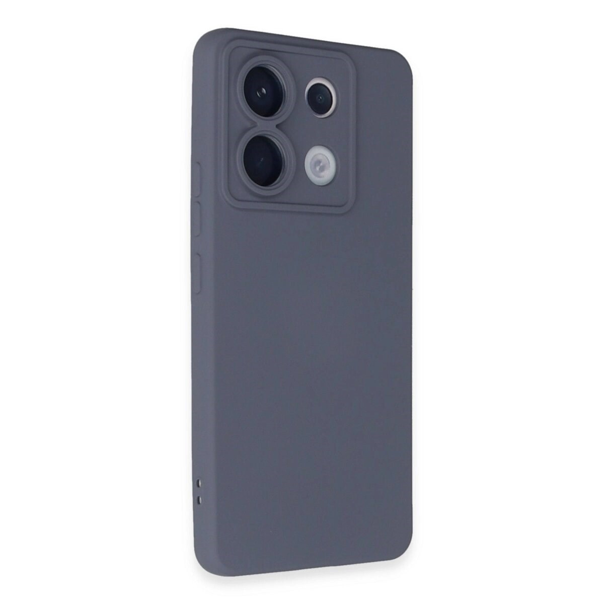 Xiaomi Redmi Note 13 Pro 5g Kılıf Nano İçi Kadife Silikon - Gri