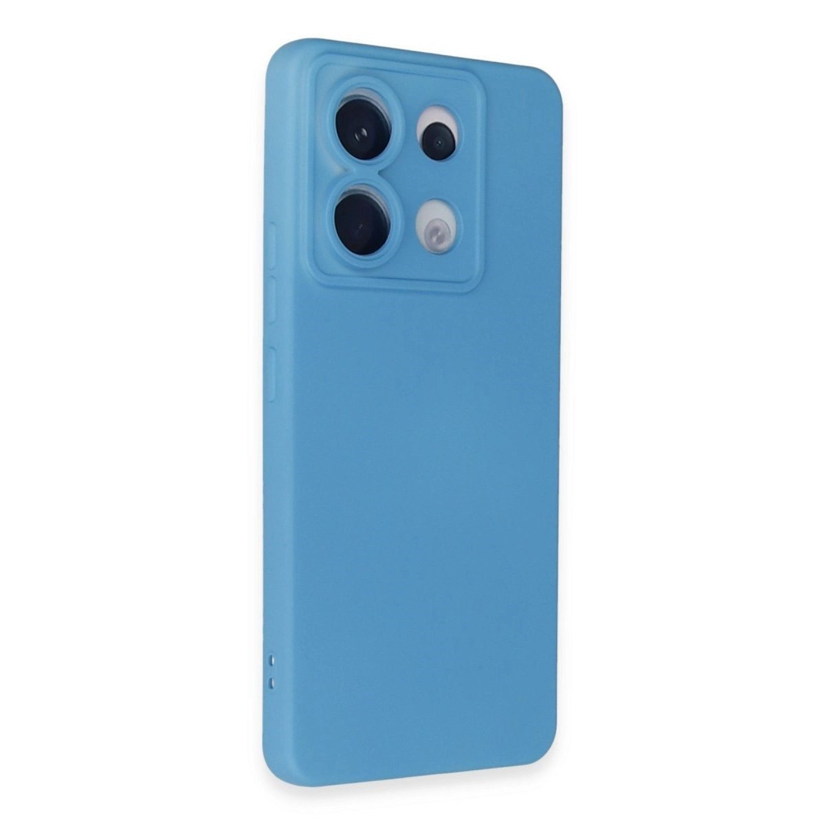 Xiaomi Redmi Note 13 Pro 5g Kılıf Nano İçi Kadife Silikon - Mavi