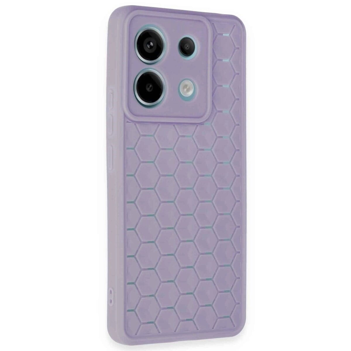 Xiaomi Redmi Note 13 Pro 5g Kılıf Petek Silikon Kapak - Lila