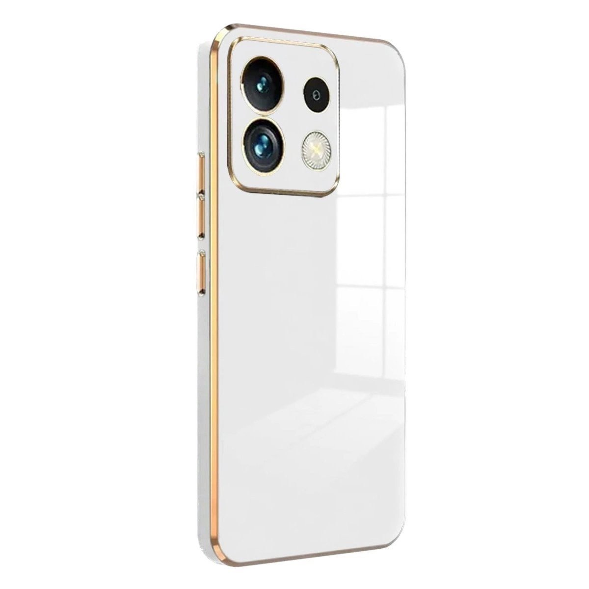 Xiaomi Redmi Note 13 Pro 5g Kılıf Volet Silikon - Beyaz