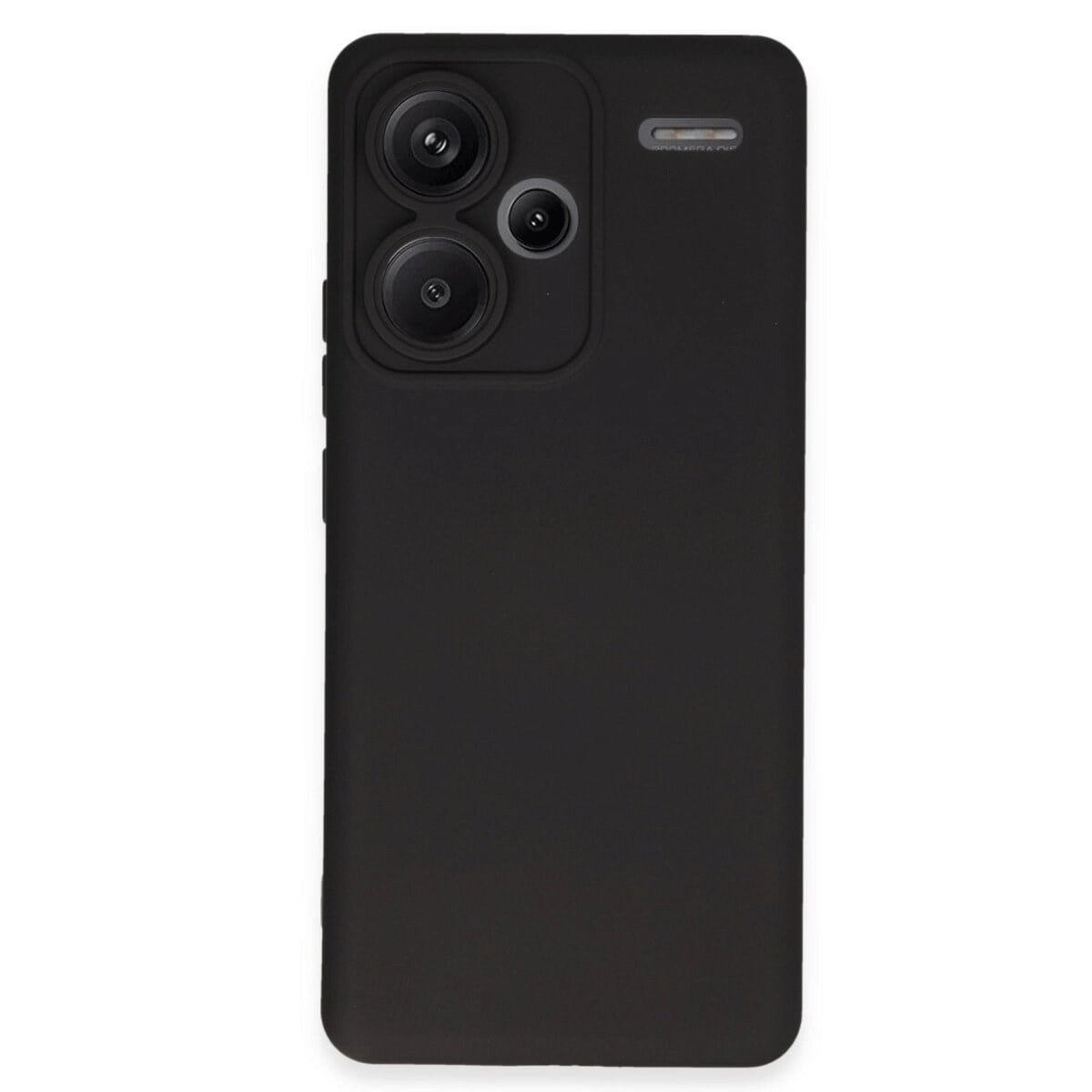 Xiaomi Redmi Note 13 Pro Plus Kılıf Nano İçi Kadife Silikon - Siyah