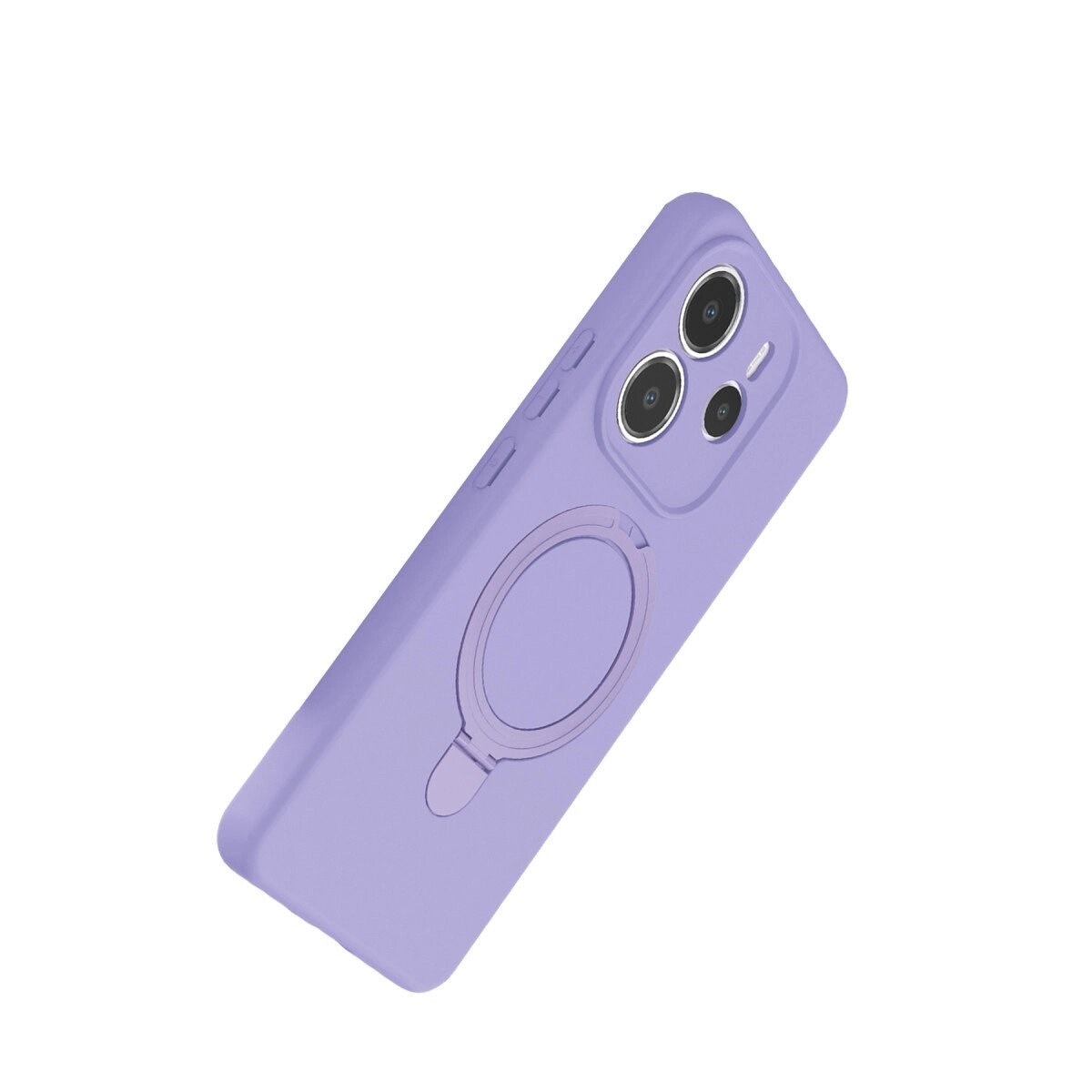 Xiaomi Redmi Note 14 4g Regal Magsafe Standlı Kapak - Lila