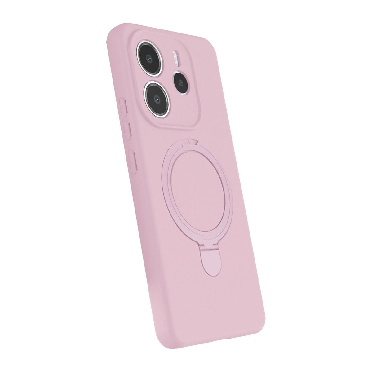Xiaomi Redmi Note 14 4g Regal Magsafe Standlı Kapak - Açık Pembe