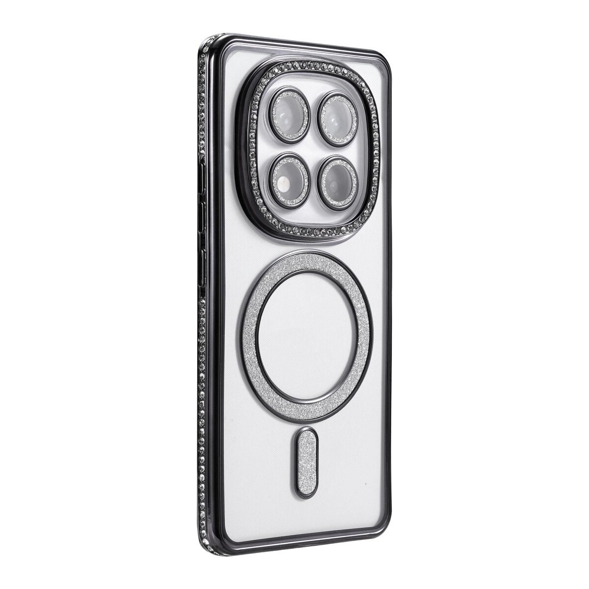 Xiaomi Redmi Note 14 Pro 4g Joke Simli Magneticsafe Kılıf - Siyah
