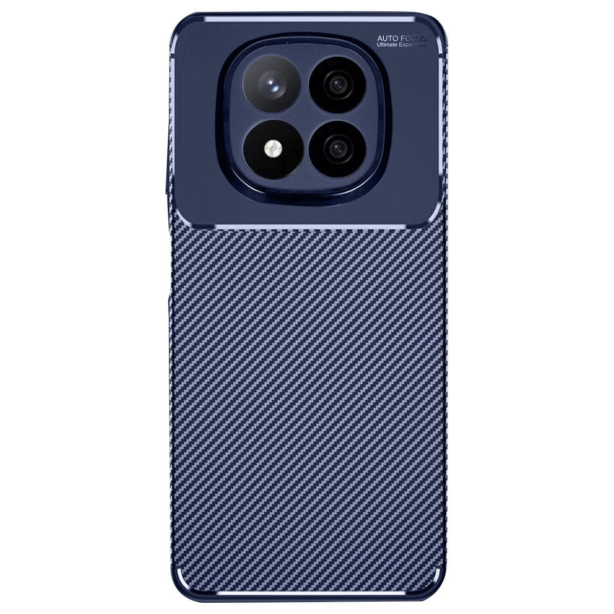 Xiaomi Redmi Note 14 Pro 4g Kılıf Auto Focus Karbon Kapak - Lacivert