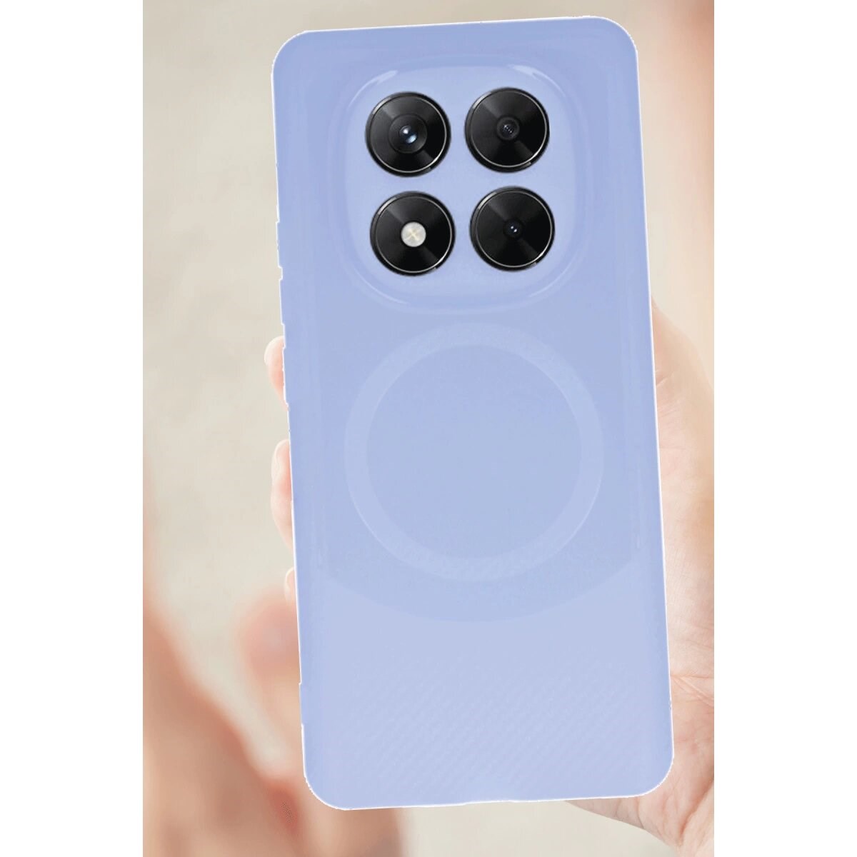 Xiaomi Redmi Note 14 Pro 4g Kılıf Maya Karbon Kapak - Kırmızı