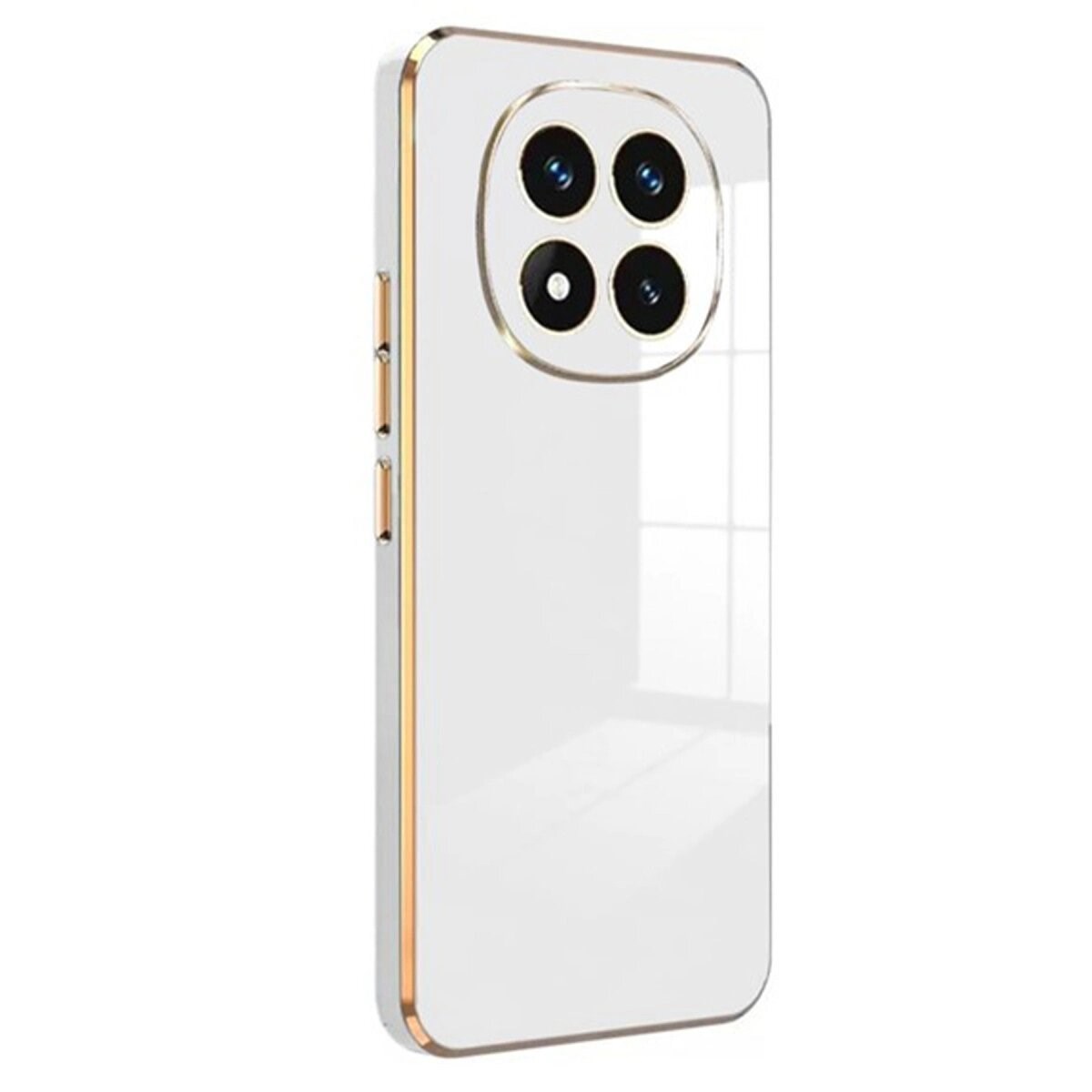 Xiaomi Redmi Note 14 Pro 4g Kılıf Volet Silikon - Beyaz