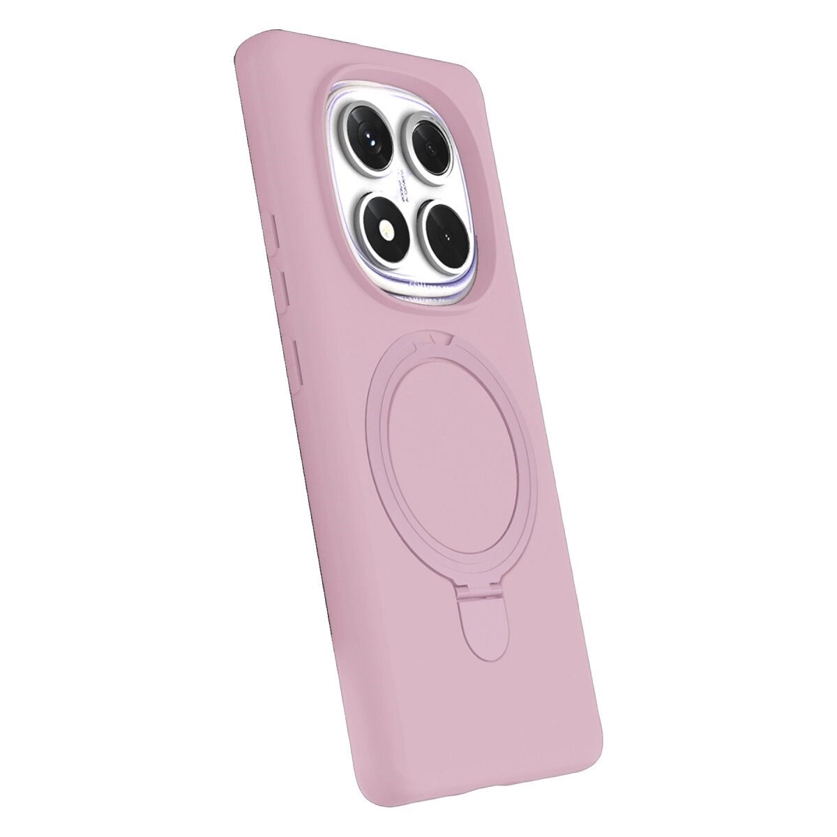 Xiaomi Redmi Note 14 Pro 4g Regal Magsafe Standlı Kapak - Açık Pembe