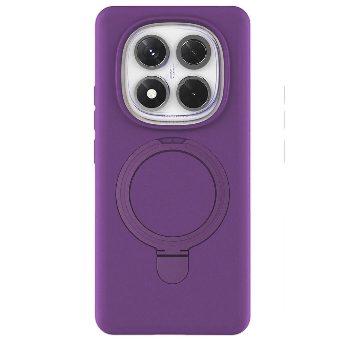 Xiaomi Redmi Note 14 Pro 4g Regal Magsafe Standlı Kapak - Derin Mor