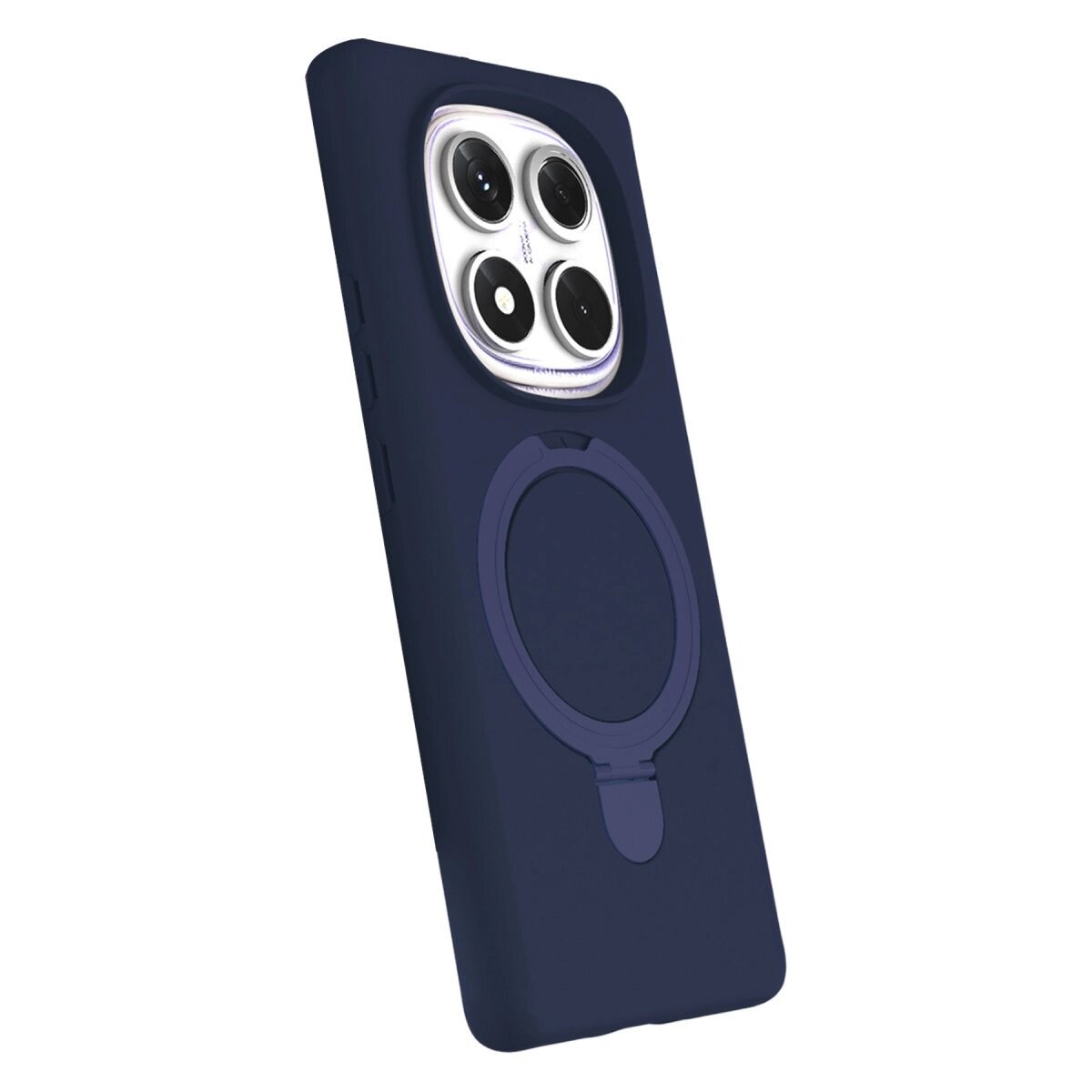 Xiaomi Redmi Note 14 Pro 4g Regal Magsafe Standlı Kapak - Lacivert