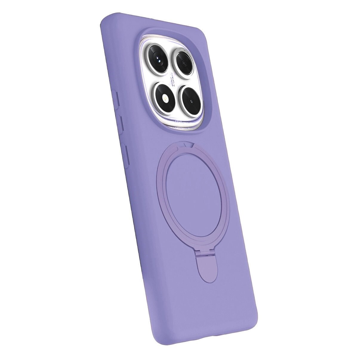 Xiaomi Redmi Note 14 Pro 4g Regal Magsafe Standlı Kapak - Lila